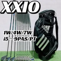 初心者ゴルフセット◆XXIOゼクシオ◆12本◆S◆adidasバッグ付き