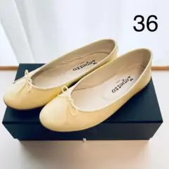 【美品】レペット フラット リボン バレエシューズ 36