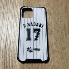 千葉ロッテマリーンズ 佐々木朗希 iPhoneX スマホケース