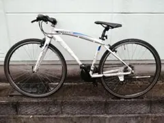 引き取り限定　FUJI SPARROW クロスバイク　ブルー FUJI SPARROW クロスバイク 黒/青 - メルカリ