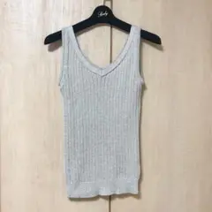 Rady ラメ ニット タンクトップ