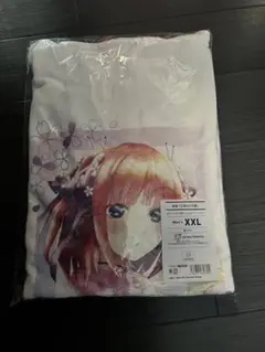 中野二乃　ジップパーカー ホワイト メンズXXLサイズ 五等分の花嫁