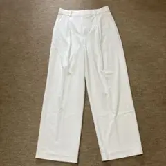 ユニクロ　タックワイドパンツ　 Lサイズ
