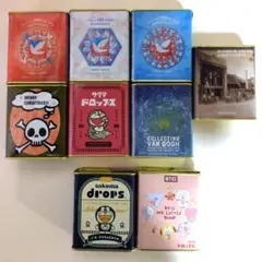 サクマドロップス 空き缶7個 新品2個