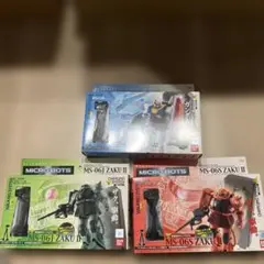 未開封　バンダイ マイクロボッツ 可動戦士ガンダム3体セット BANDAI HG スーパーロボット大戦OG ヒュッケバインMk-III