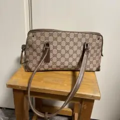 グッチのハンドバッグ ミニボストン GGキャンバス