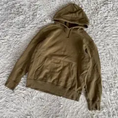 ヴィンテージUNIQLO オールドユニクロ　プルオーバーパーカー　肉厚　カーキ