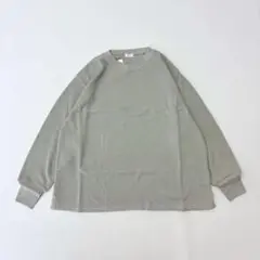 25ss 新品 crepuscule サーマル プルオーバー L.MINT 2