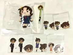 名探偵コナン セガラッキーくじ ぬいぐるみマスコット ボールペン ステッカー
