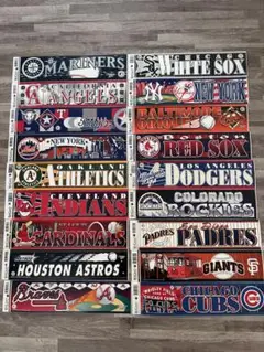 MLBチームロゴシールコレクション
