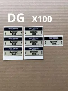 ダイナミックゴールド　 X100 ステッカー　シール DynamicGold
