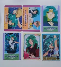美少女戦士セーラームーン　カードダス　6枚　セット