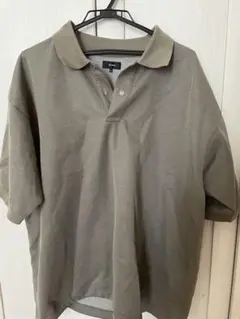 BEAMS カーキ ポロシャツ Lサイズ