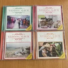 WEDDING ALBUM-PARTY-SWEET-HAPPY-SMIlE 4枚