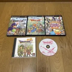 ps ps2 ソフト ドラクエなど5本セット まとめ売り プレステ2
