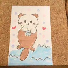 ラッコさんイラスト