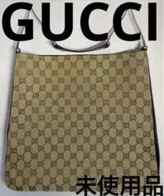 【美品】ショルダーバッグ キャンバス/レザー レディース GUCCI グッチ