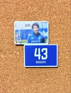 横浜F・マリノス マリガチャ フォトグレイマグネット 2枚セット 43 埜口怜乃