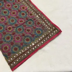 90×230cmインド刺繍布