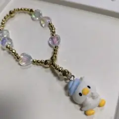 あひるさんブレスレット/ハンドメイド/値下げしました！
