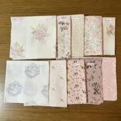 新品　花柄カットクロス10枚セット