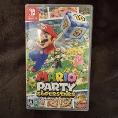 Nintendo Switchソフト マリオパーティ スーパースターズ 美品