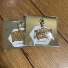 新品　錦戸亮 NOTE チャーム ゴールド 2個セット