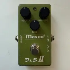 Maxon D&S II 　LED、DCジャックなし 初期型 70年代 Maxon 70's D&S II - グリーン - ハイパーギターズ Hyper