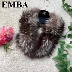 ✨極美品✨ エンバ シルバーフォックス ショール リアルファー 成人式 毛皮