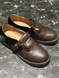 【処分価格8月15日まで】チチカカ ベルト シューズ 茶色 ブラウン L
