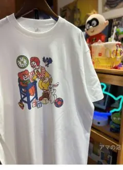 ロナルド・マクドナルド Tシャツ ホワイト3XLサイズ