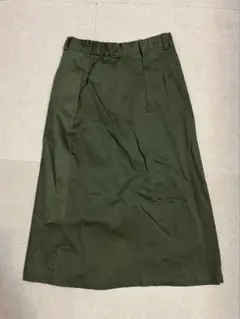 レディース　スカート　カーキ色