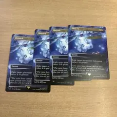MTG Despark　 灯の燼滅　プロモ　4枚セット　FF