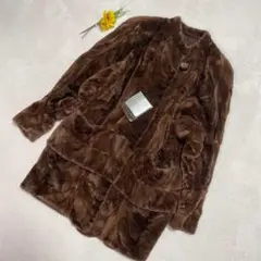 【タグ付き極美品✨】ミンクファーコート シエアード リアルファー フリーサイズ