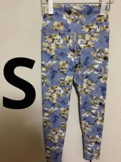 SUKALA フラワープリント ヨガウェア S スカーラ　レギンス ラバ