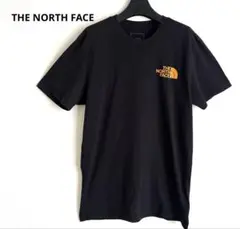THE NORTH FACE ブラック Tシャツ バックプリントゆったりS
