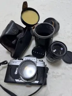 コニカ FP-1 フィルム 一眼レフ カメラ マクロレンズ ワインダー セット コニカFS-1 ザ・ワインダー | 80s Our decade