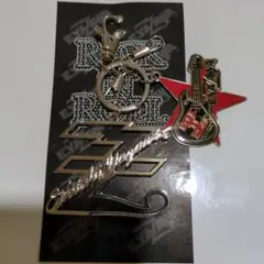 E．YAZAWA キーホルダー、 ツアー2009 特大チャ−ム
