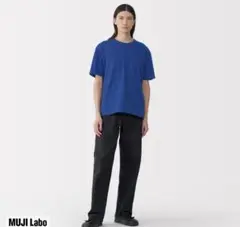 MUJI Labo 昔ながらの製法で編み立てた天竺クルーネック半袖Ｔシャツ新品