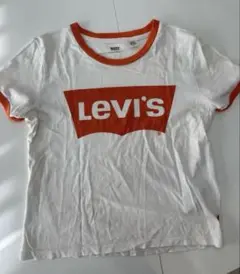 Levi's 半袖Tシャツ ホワイト/オレンジ