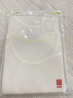 UNIQLO コットンメッシュインナーＴ　白