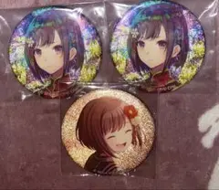 即購入⭕️ 東雲絵名 プロセカ 缶バッジ 9C 18C グリッター缶バッジ