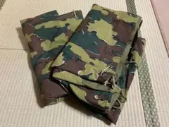 ベルギー軍　1956年　2枚セット M54カモ 軍幕 ベルギー軍 テントセット M54カモ USED EE616UN軍幕 シェルター