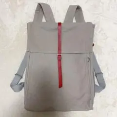 【未使用品】中川政七商店　オーガニックコットンリュック クリーム色 未使用品】中川政七商店 オーガニックコットンリュック クリーム
