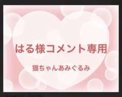 はる様コメント専用