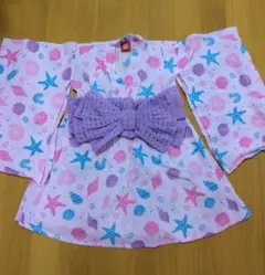 BABYDOLL ベビードール　子供用浴衣　女の子　S 90〜100