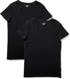 【2枚セット】Tシャツ クルーネック M レディース　半袖　シンプル　着回し