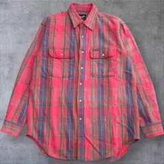 B581/ラングラー Wrangler ネルシャツ 長袖シャツ チェック柄