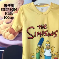 未使用 THE SIMPSONSシンプソンズ キッズプリントTシャツ 100cm