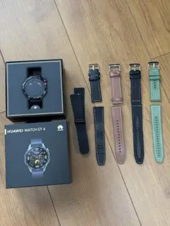 HUAWEI WATCH GT 4 本体 + 交換用バンド5本